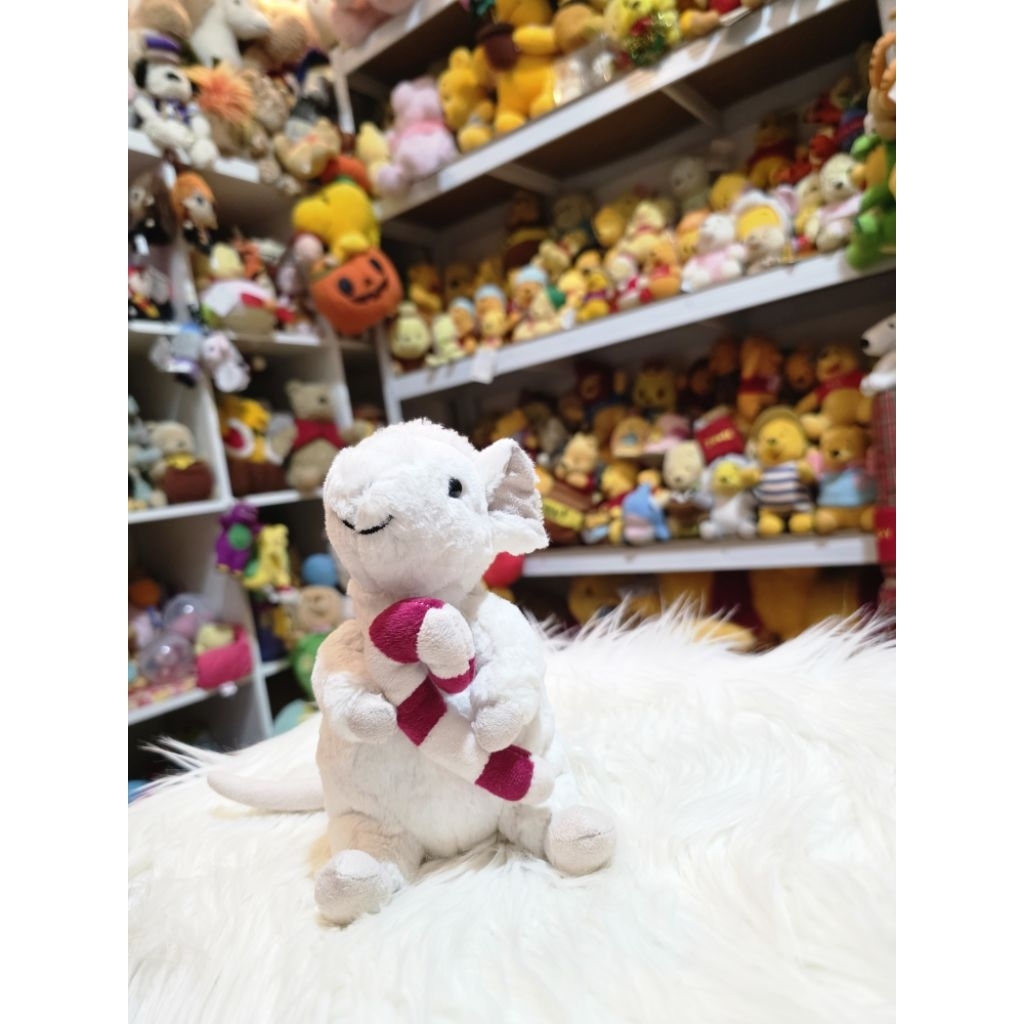 Boneka jellycat RARE merry mouse candy Cane original jellycat