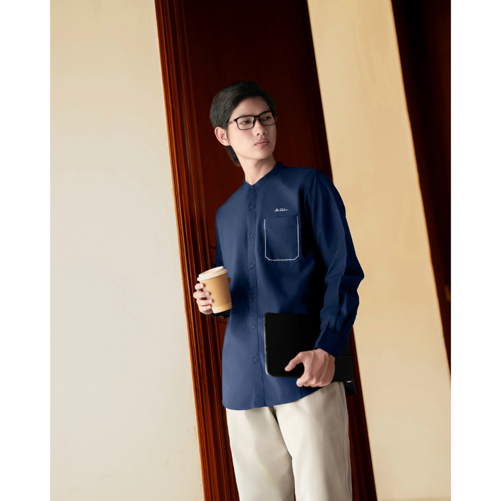 AS SAFWA Baju Kemeja Koko Kemko KM90 L/S - RAYYAN Lengan Panjang