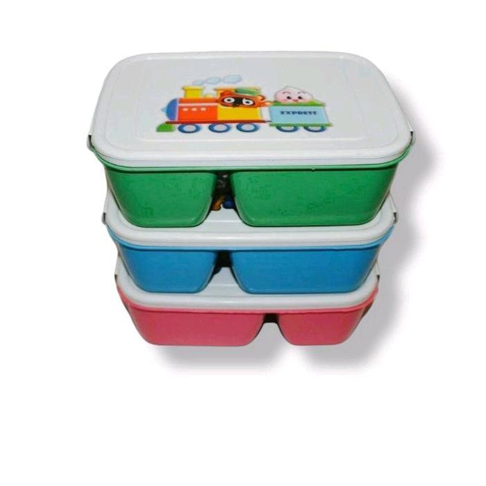 Kotak Makan Anak NUAI / Kotak Bekal Makan / Tepak Makan / Tepak Nasi / Kota Makan Anak Lucu