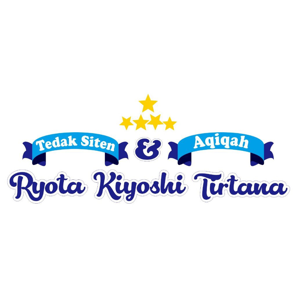 Tulisan Dekorasi, Tedak Siten, Aqiqah, Piton-piton, 7 Bulanan