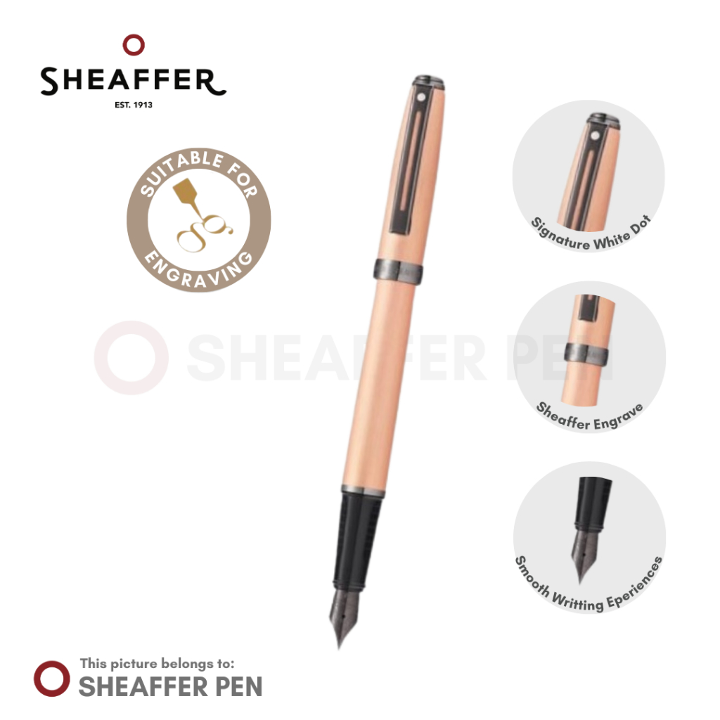 Sheaffer® Prelude Brushed Copper Fountain Pen