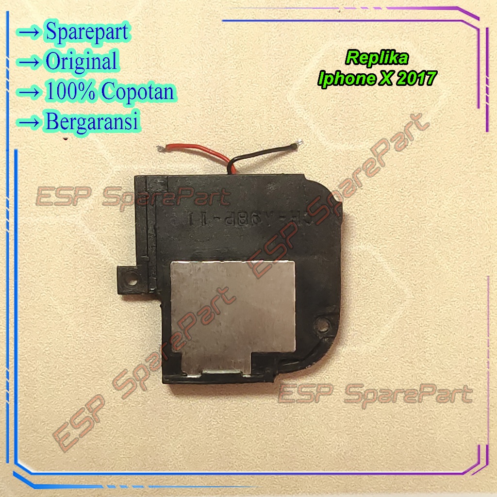 Buzzer Replika Iphone X 2017 Speaker Musik / Loudspeaker Copotan