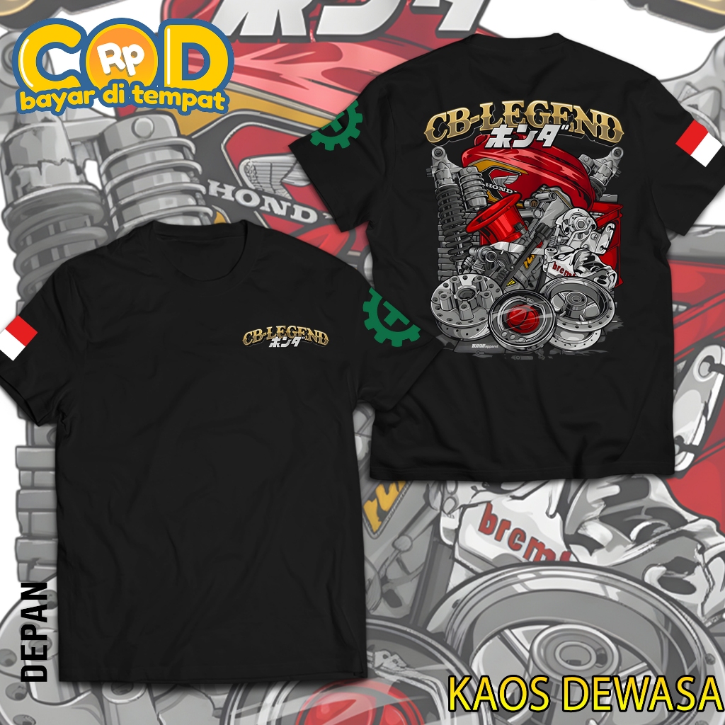 Baju Kaos Pria Cb Klasik Legend Bahan Halus Lembut Terbaru