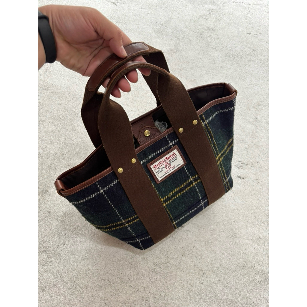 Harris tweed handbag