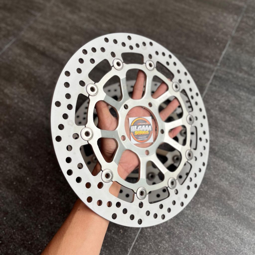 DISC DUCATI EVO SILVER ORIGINAL LIKE NEW LEBAR 320MM