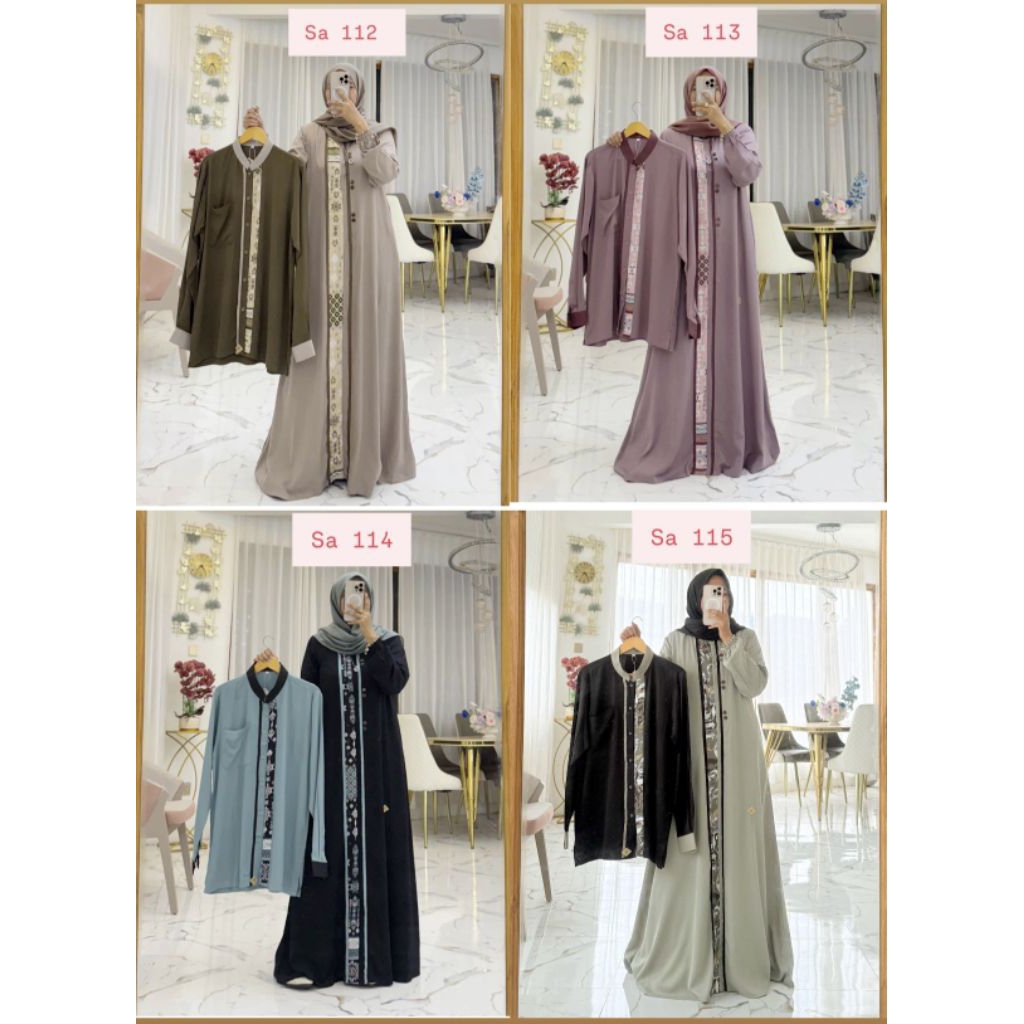 DRESS/GAMIS TWILL ORI SOPHIA ALMAAS (DRESS & KEMEJA)