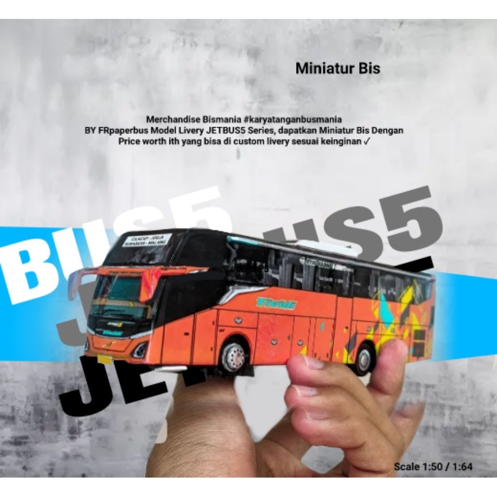 Miniatur bis | JETBUS 5 | FRpaperbus