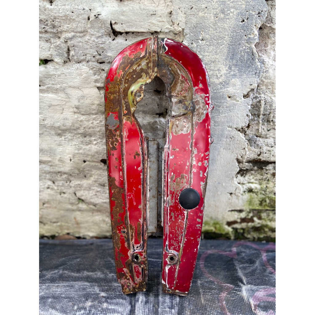 tutup rantai ketengkas honda gl100 125 original paint