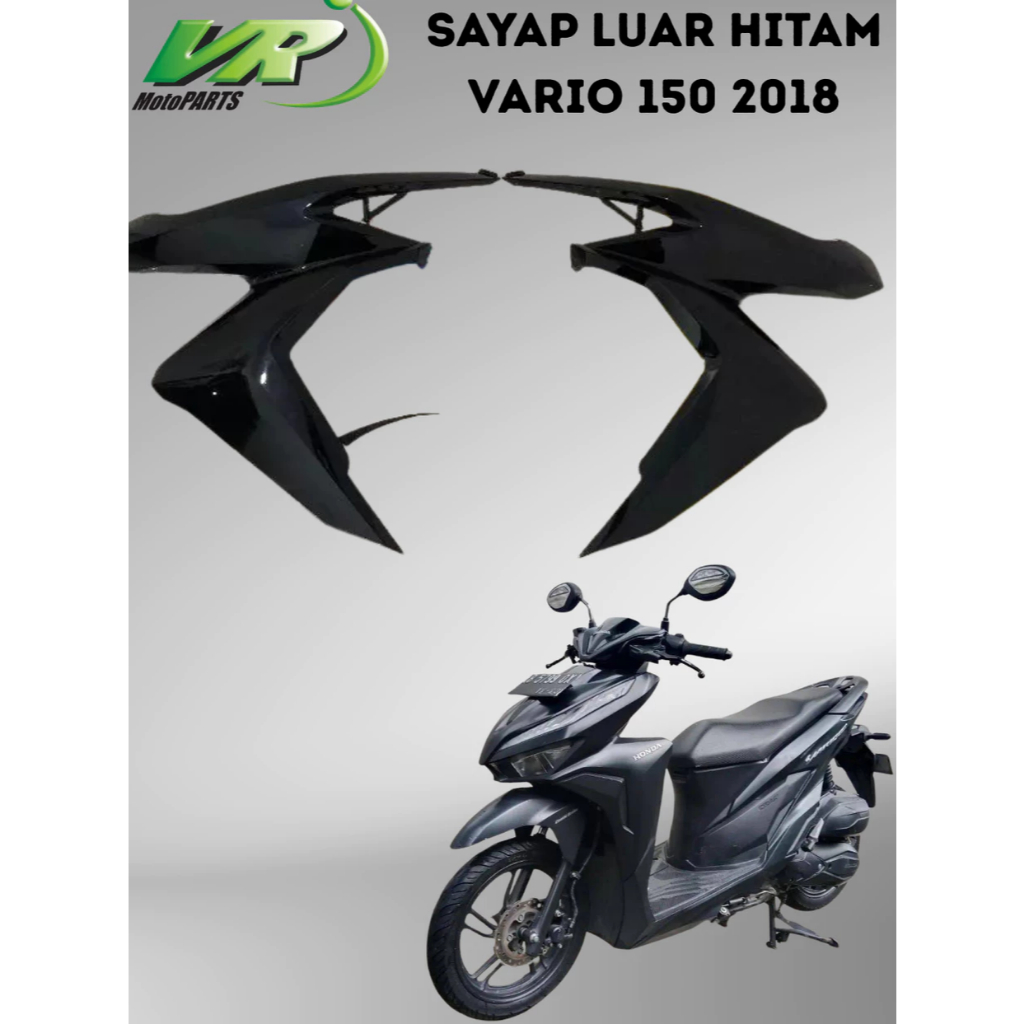 KAP LUAR VARIO 150  2018 SAYAP LUAR VARIO 150 2018 LED MEREK VR