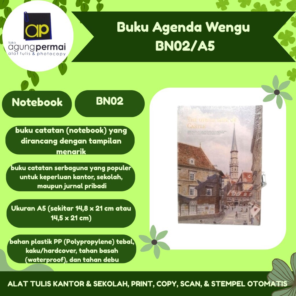 Buku Agenda Wengu BN02/A5