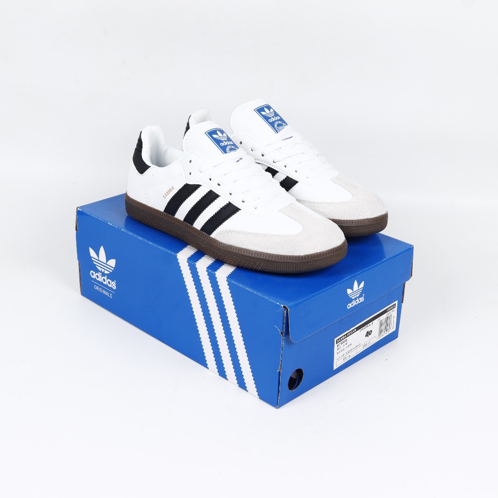 Adidas Samba Vegan White Black Gum