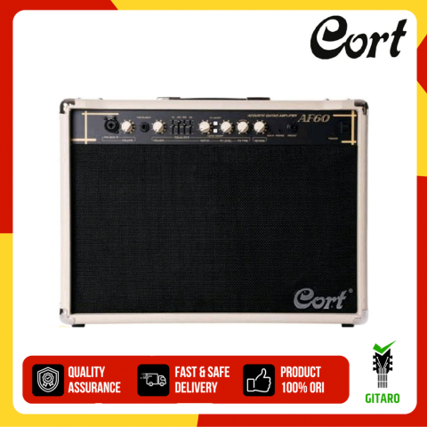 Cort AF60 Acoustic Guitar Amplifier Cort AF 60 Ampli Gitar Cort