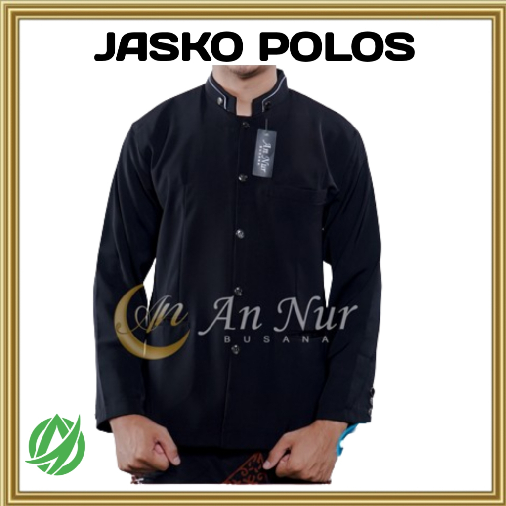 Jas Koko Jasko Polos Lengan Panjang Pria