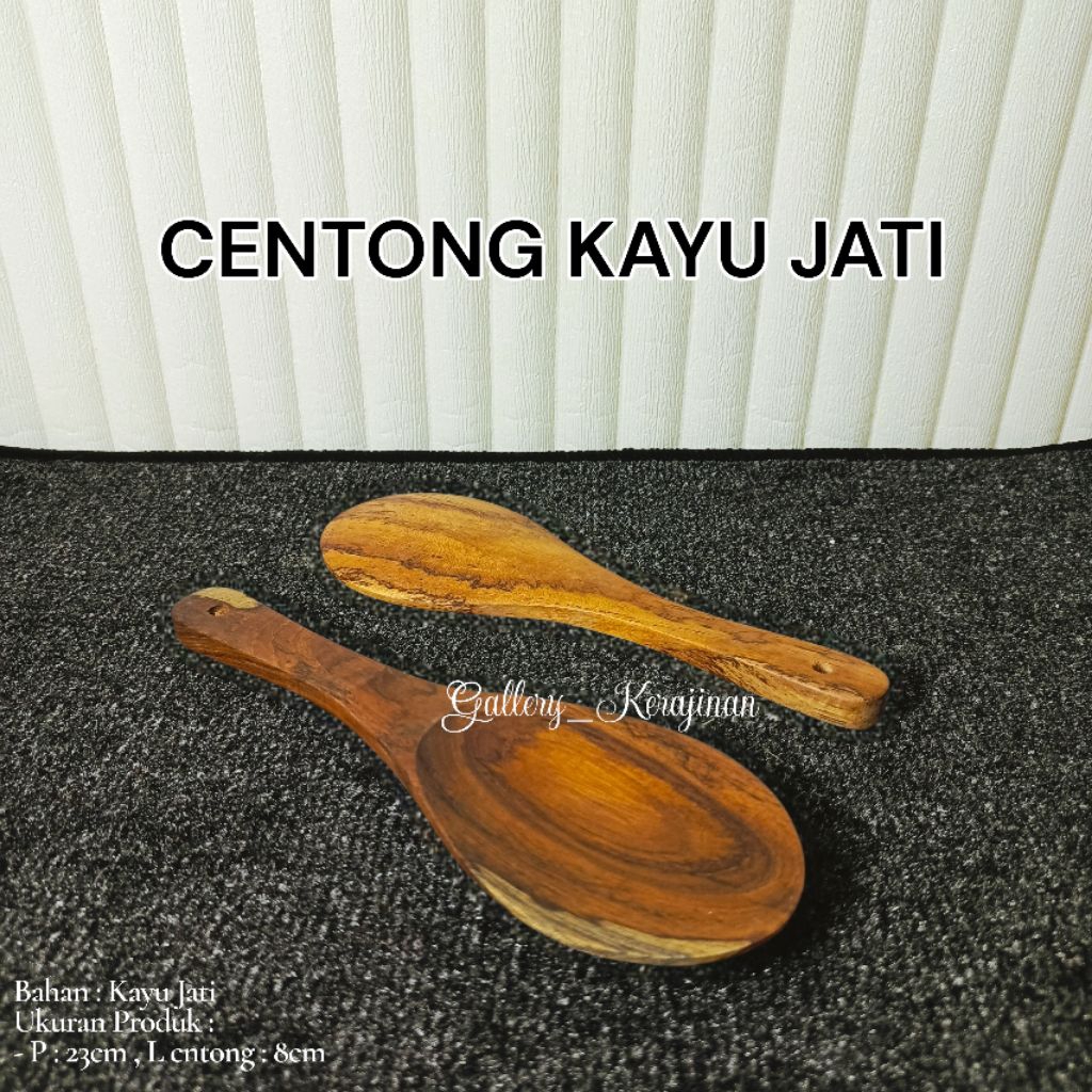 Centong Kayu Jati / Centong Nasi