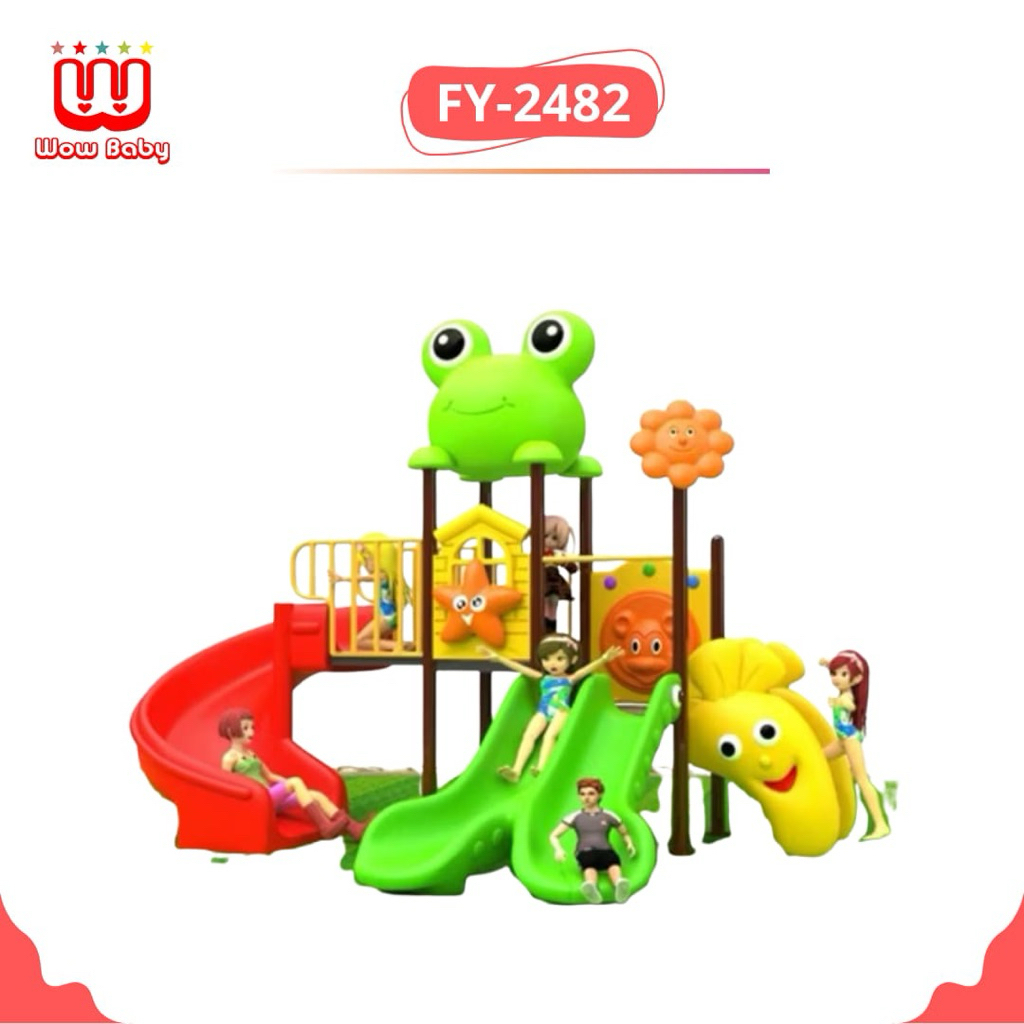 JM TOYS OUTDOOR PLAYGROUND SET FY-2482 PEROSOTAN ANAK