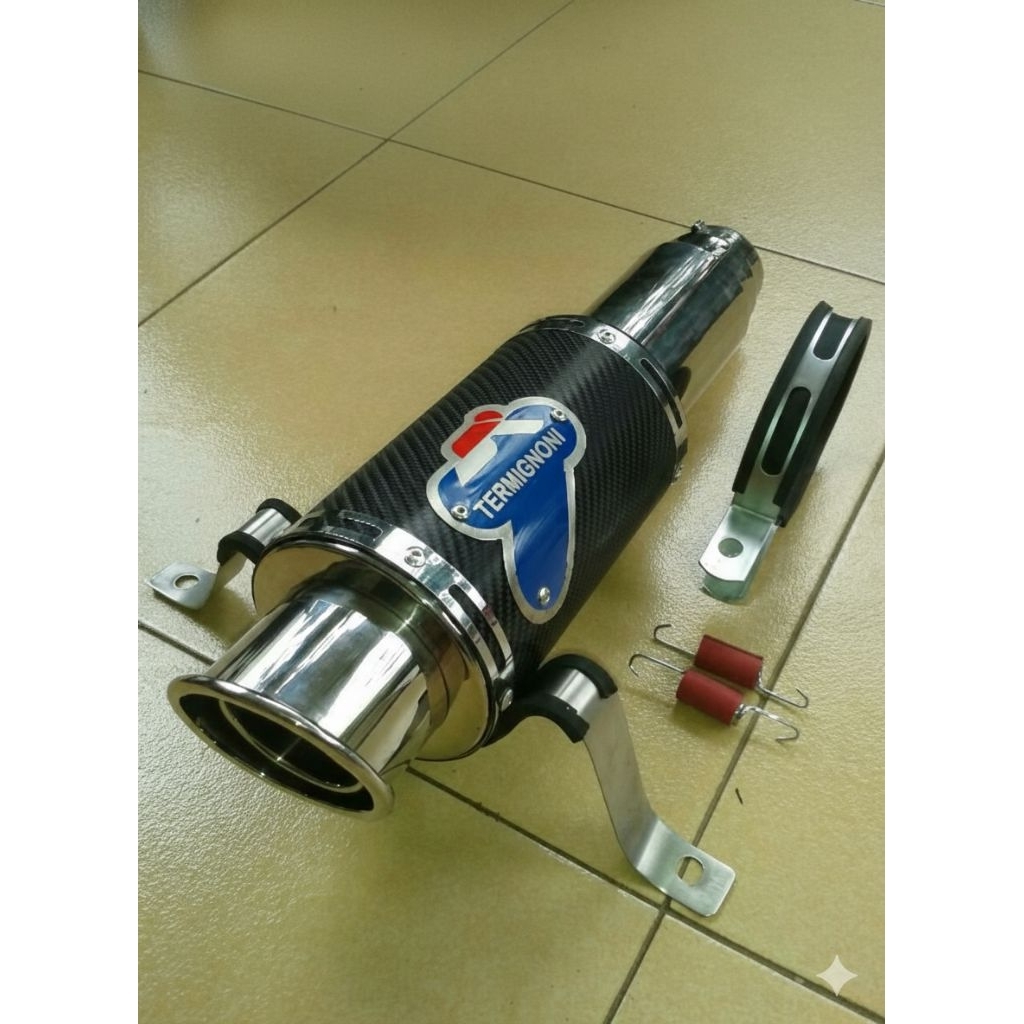 Knalpot Model Termignoni FULLSYSTEM R25, MT25, CBR 250R, CBR 250RR, Ninja 250 Karbu, Ninja 250 FI, N