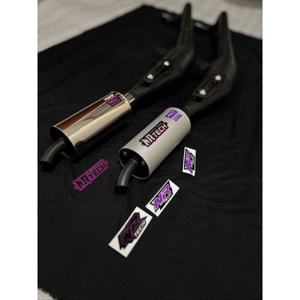 Knalpot Suzuki Tornado, Bravo / Rc100, Crystal Sr premium NR TECH