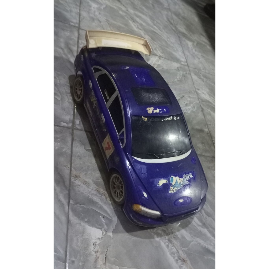 bodykit rc drift Scala 1:10/1:8 PCB nempel frekuensi 33mhz kondisi bahan