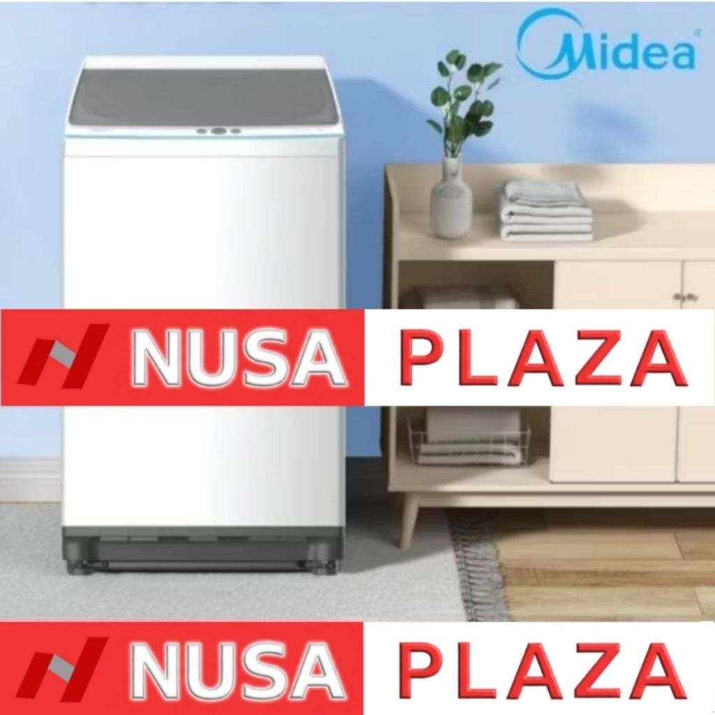 MESIN CUCI MIDEA 1 TABUNG 7.5 Kg / 8.5 Kg / 9.5 Kg MA100 Series (KHUSUS MEDAN)