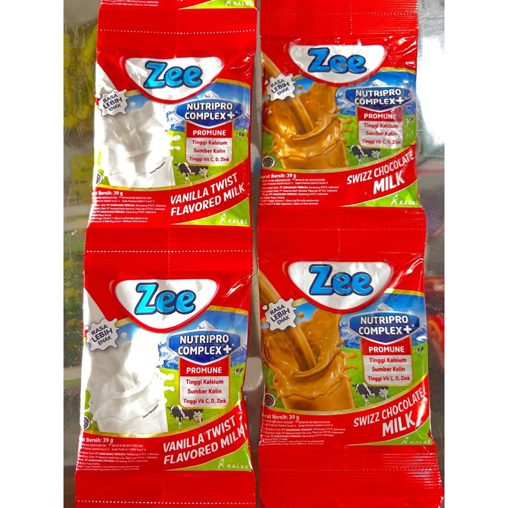 SUSU ZEE RENCENG (1 renceng 10 sachet)