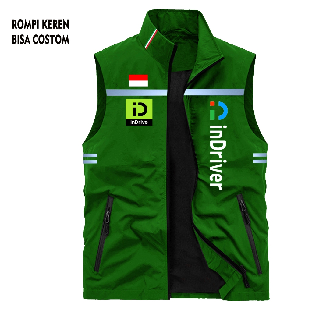 Rompi Vest InDriver | Rompi Jaket InDriver Original