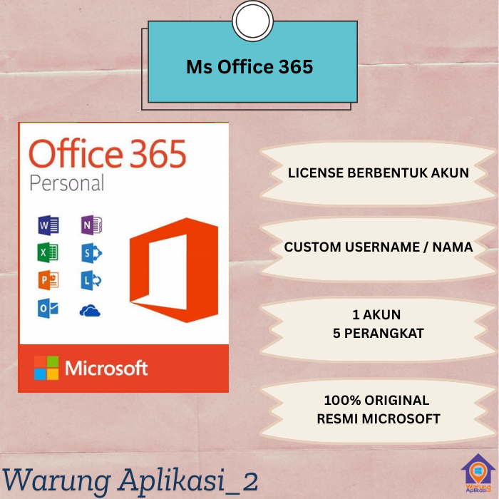 Akun Original Ms Office 365