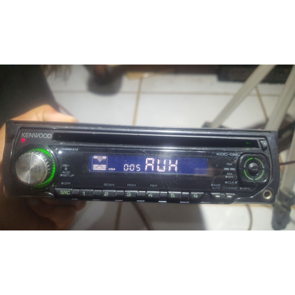 Single din KENWOOD KDC 139 BLUETOOTH
