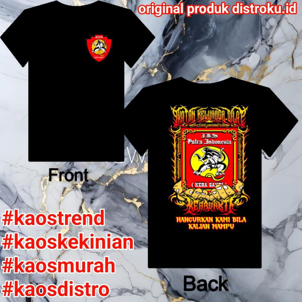 PROMO | Kaos Panji Ikspi Kera Sakti Kaos Pakem Kera Sakti Distro Pria Wanita