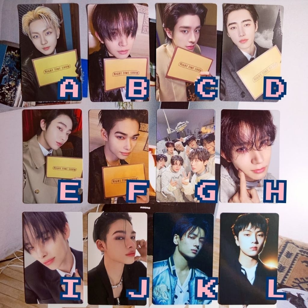 Photocard Official Enhypen Rpc Ni-ki Weverse Ver. Jay Pob Torec Consept Desire Unleash, Heeseung Des