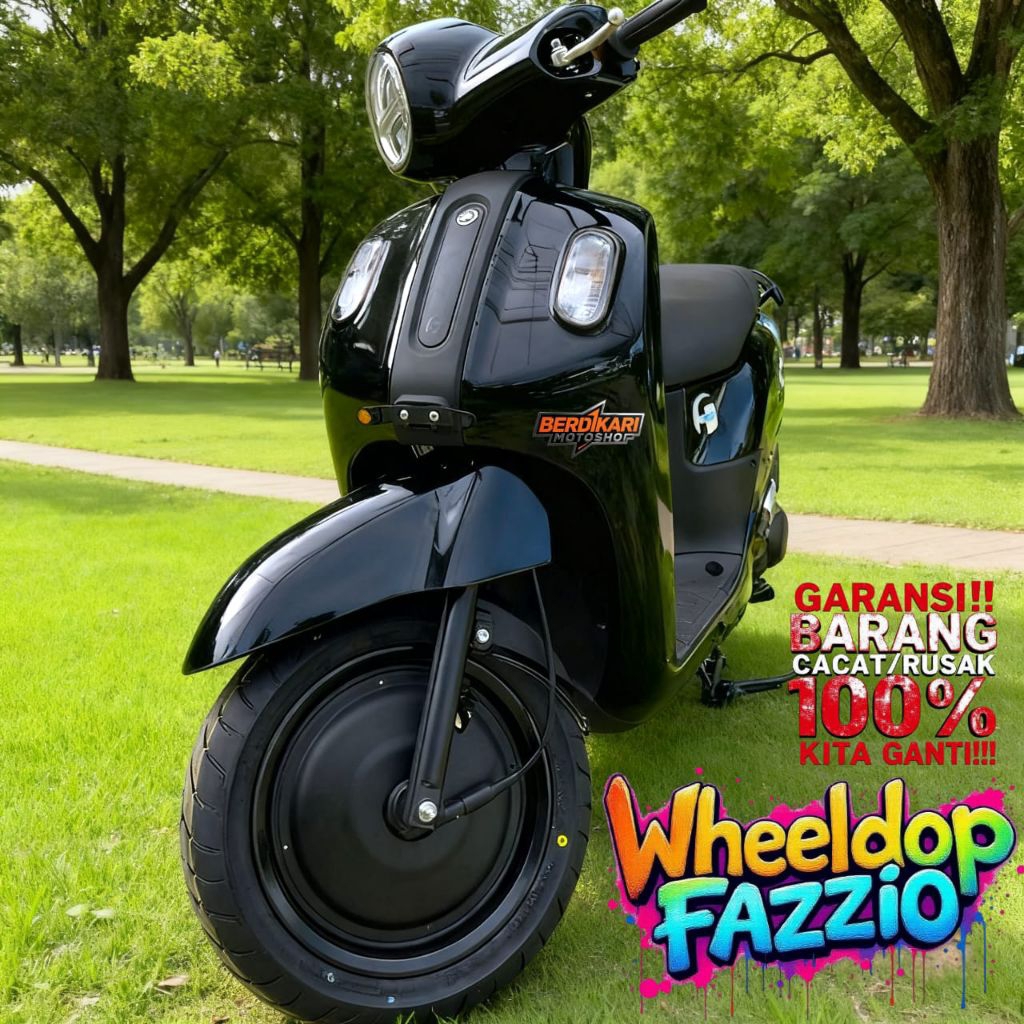 wheeldop tutup velg yamaha fazzio, aksesoris variasi roda ring 12, wheeldop, dop fazzio
