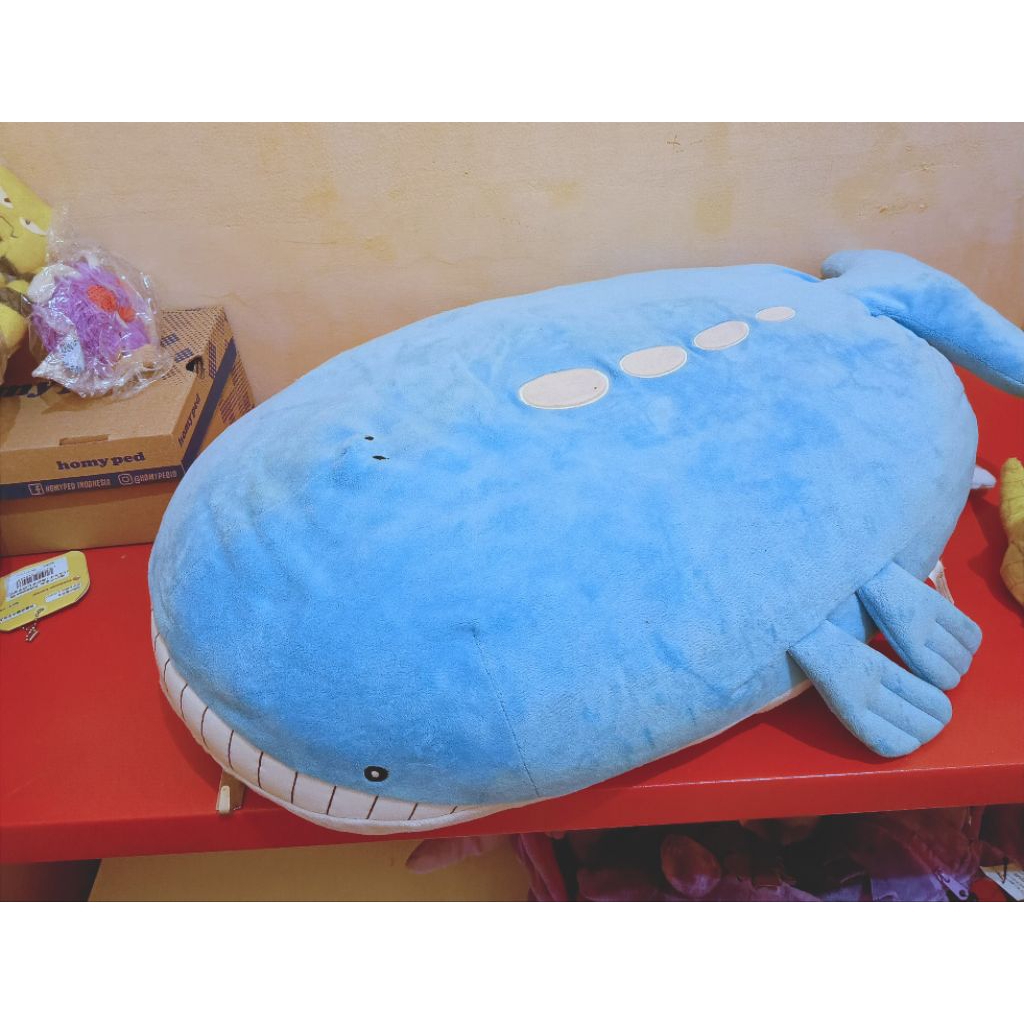 Rare Item Plush Wailord Pokemon Center Size Jumbo / Boneka Wailord Pokcen