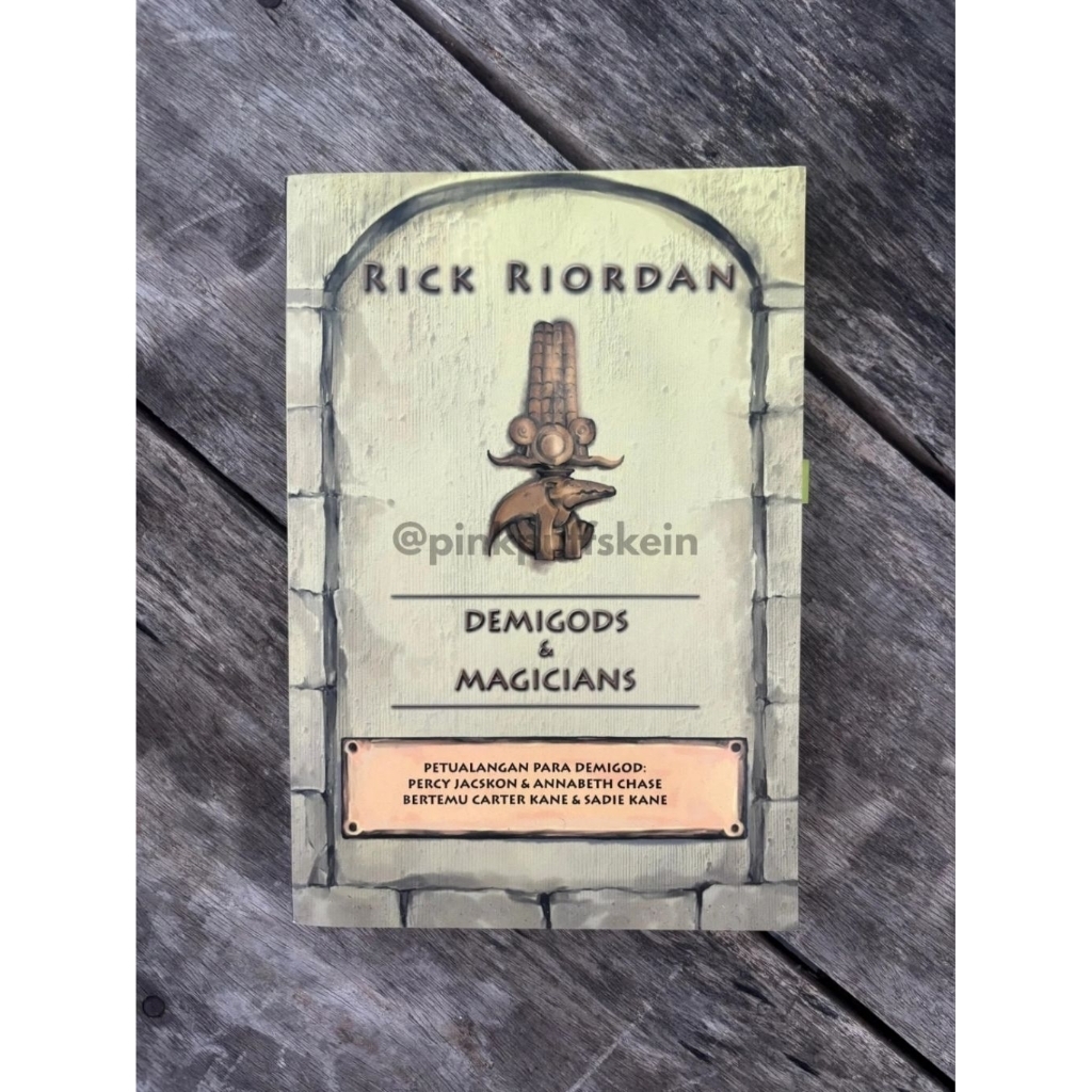 Preloved Novel - Demigods & Magicians by Rick Riordan