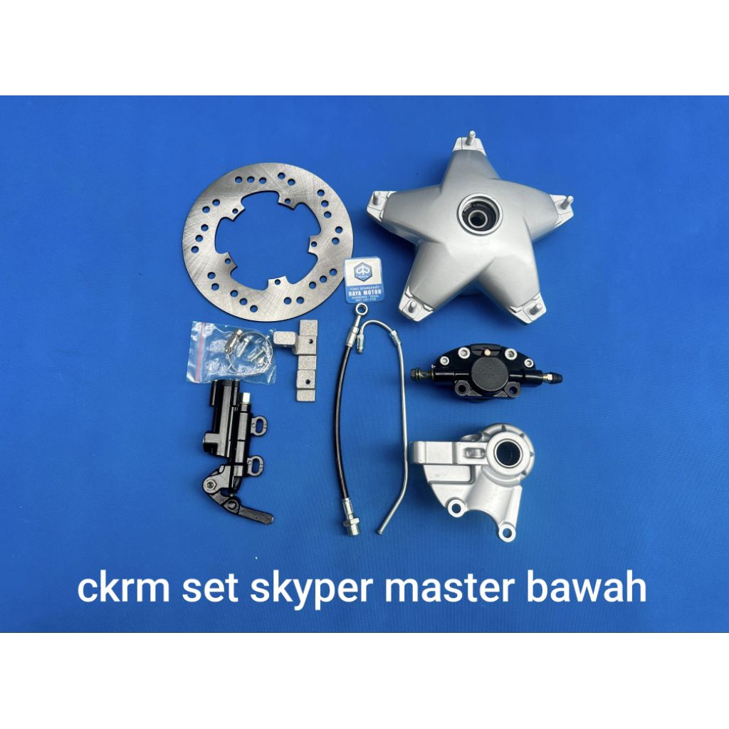 Cakram Set disk break terminator vespa new px excel pxe exclusive Pnp lengkap tinggal pasang origina