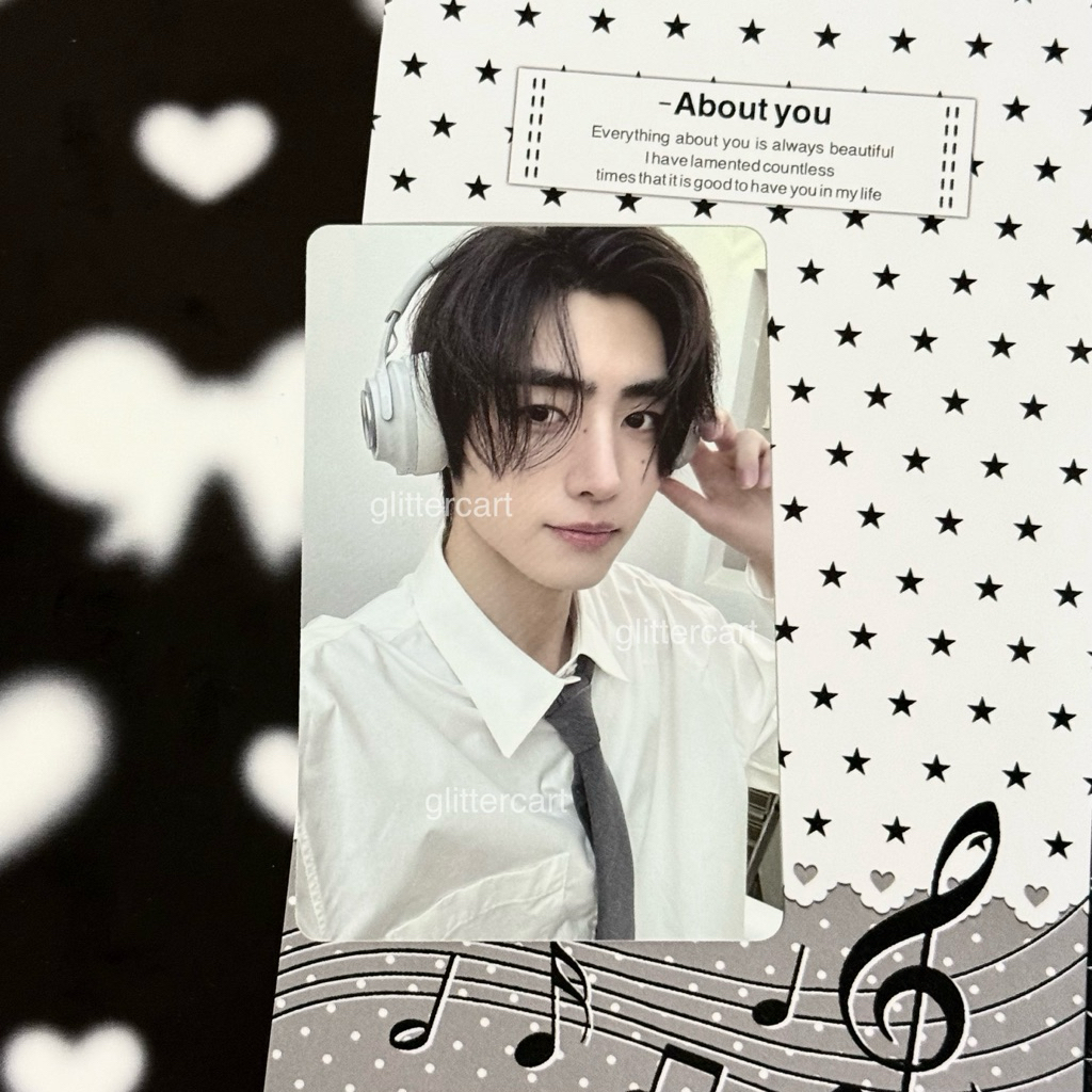 [BOOKED] enhypen sunghoon headphone dicon 2024 photocard