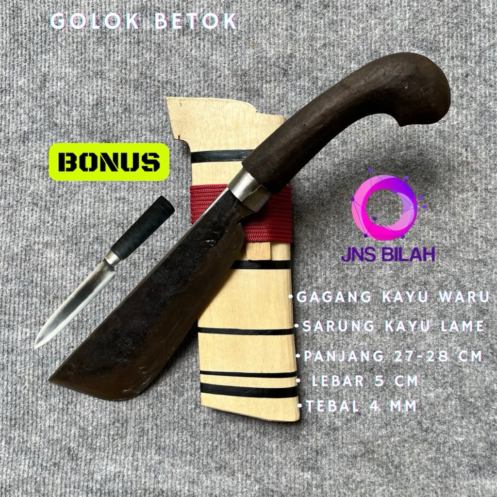 betok/pisau potong tulang cacah tulang pisau multifungsi supertajam COD