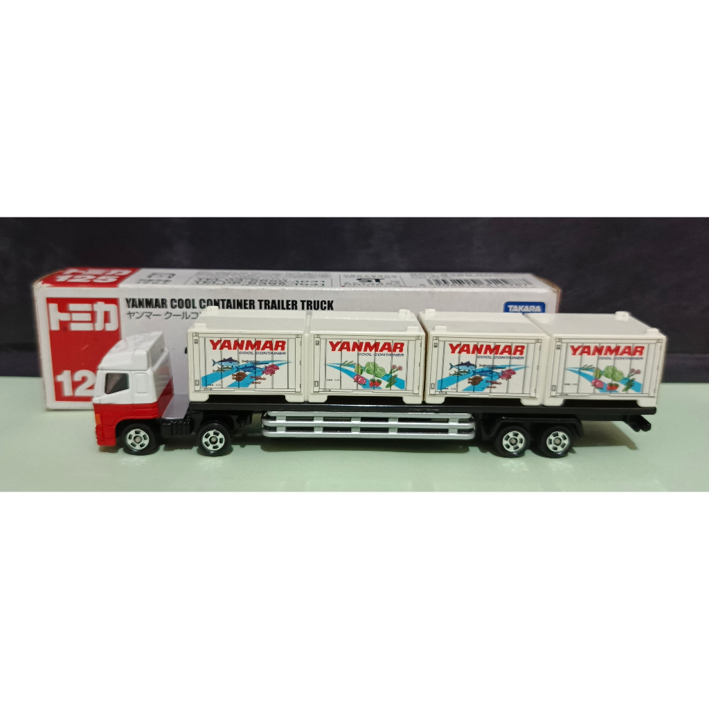 Diecast Tomica 125 YANMAR COOL CONTAINER TRAILER TRUCK
