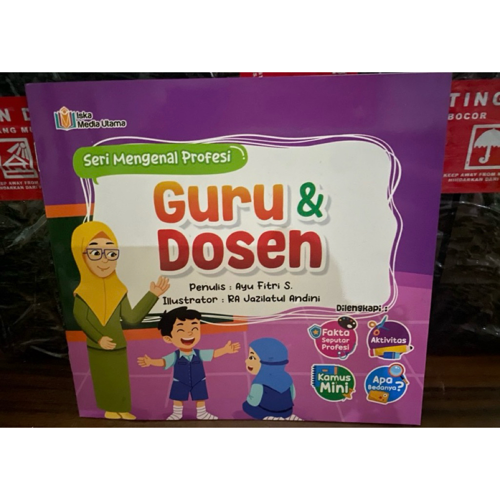 Buku Anak Seri Keprofesian: Guru dan Dosen