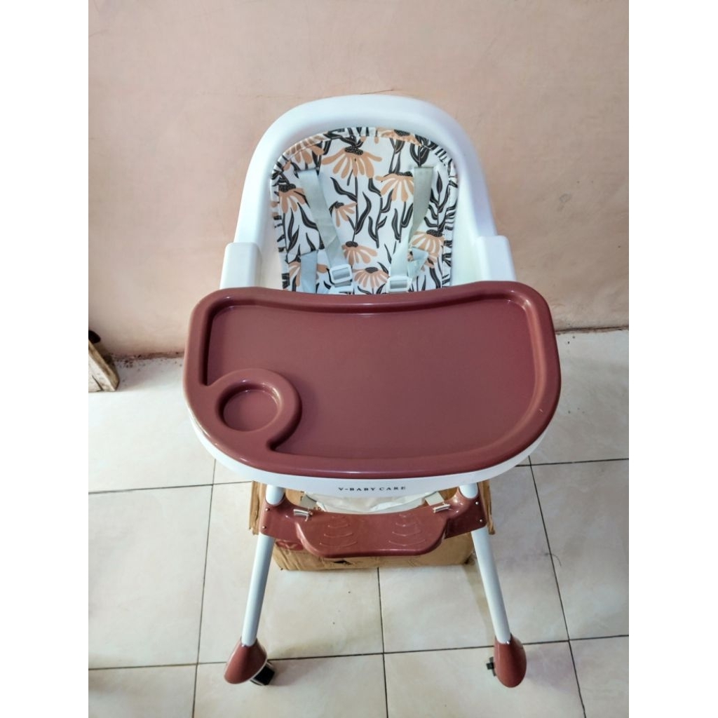 High chair V baby care Kursi makan bayi