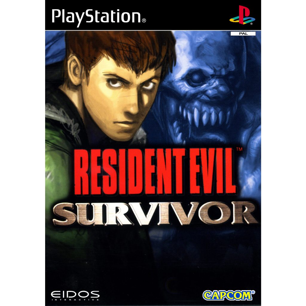 KASET PS1 RESIDENT EVIL SURVIVOR