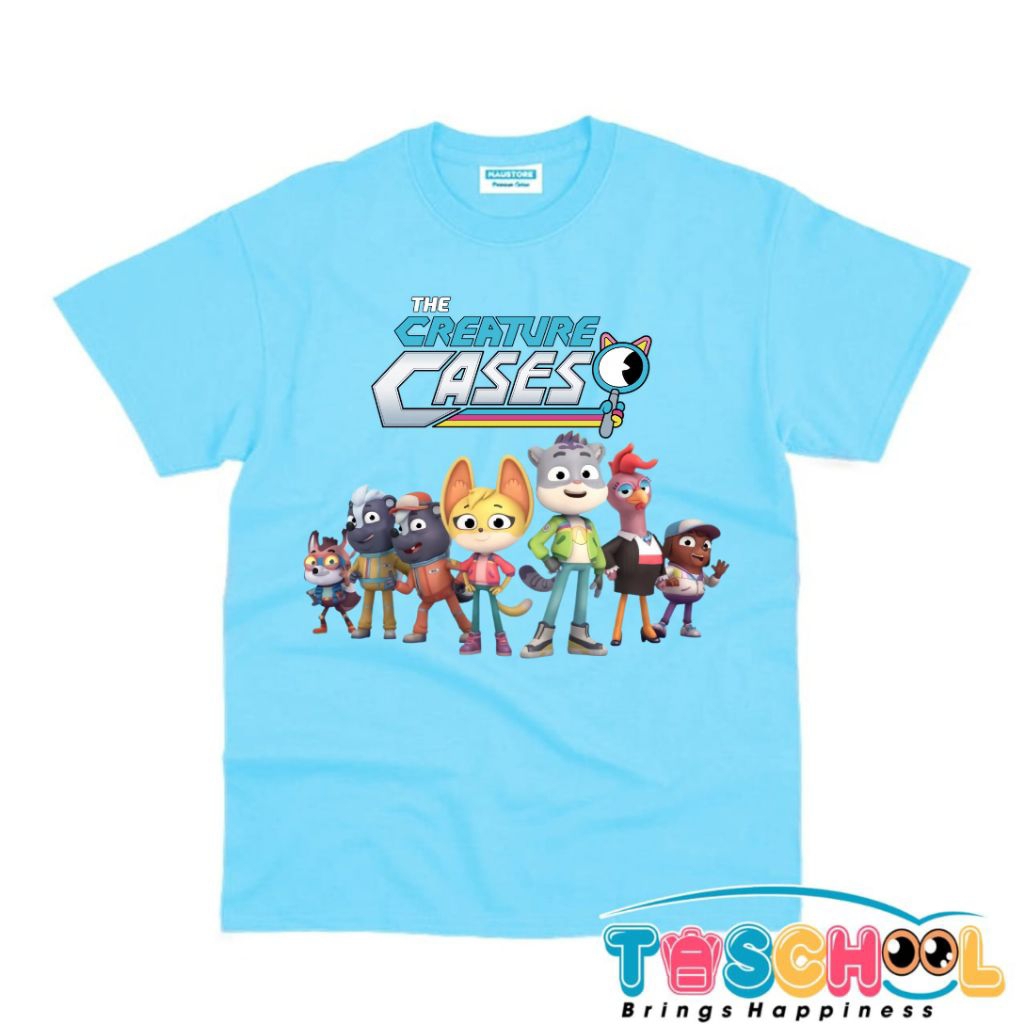 BAJU ANAK KAOS ANAK KARAKTER THE CREATURE CASES KARTUN