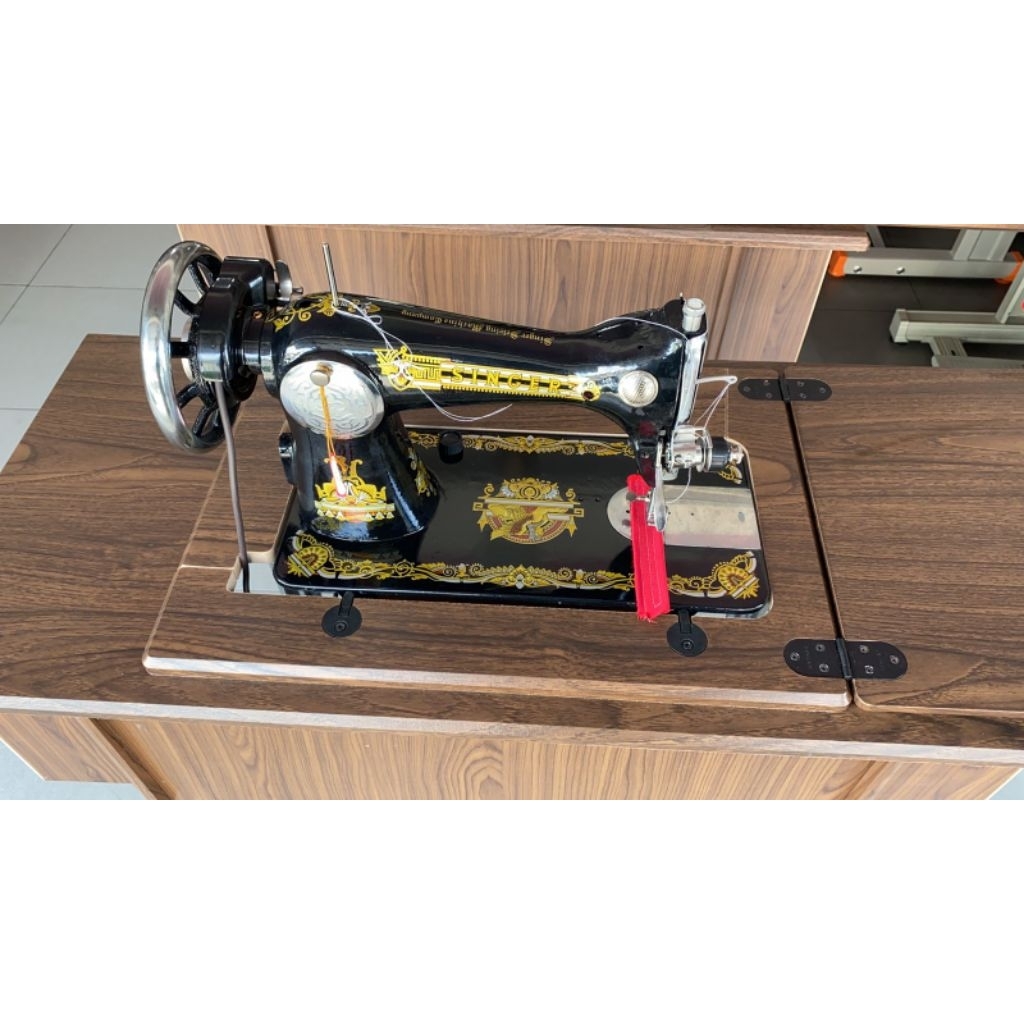 Mesin Jahit Singer Tradisional / Manual Body Besi Original - Mesin Jahit Klasik