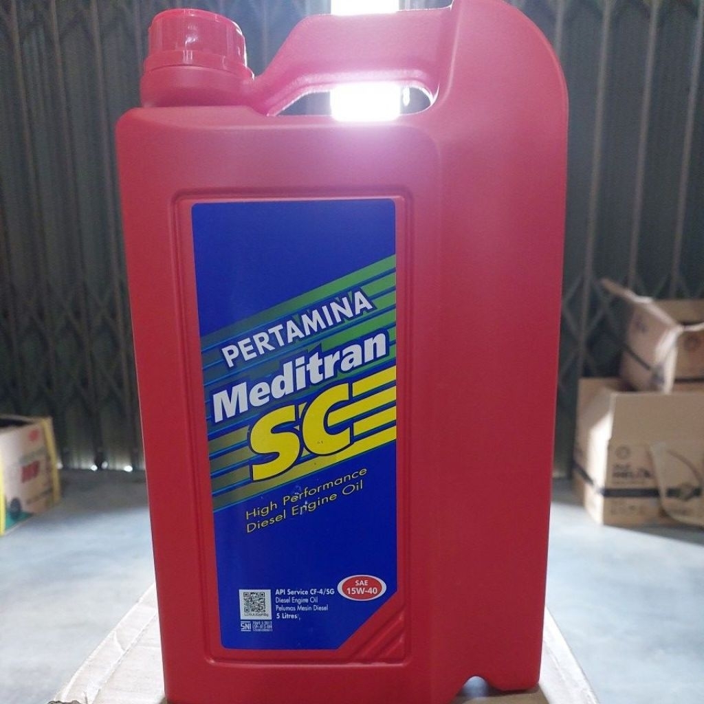 OLI MEDITRAN SC 5L MESIN DIESEL SAE 15W-40