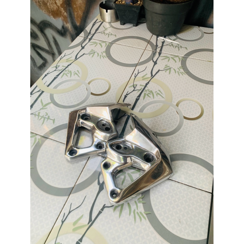 pangkon lampu tiger revo fhinishing poles