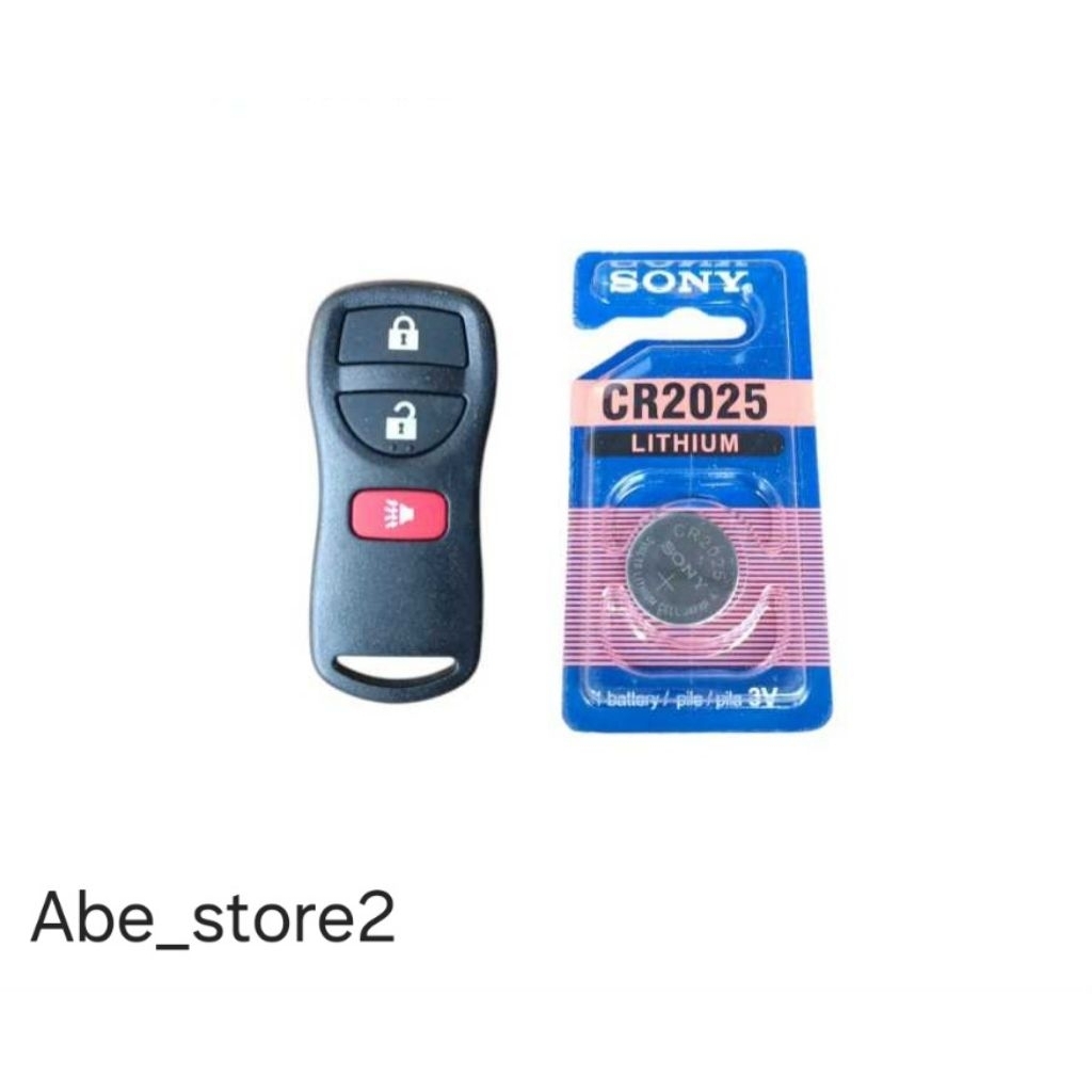 Baterai remote nissan grand livina ORI CR2025