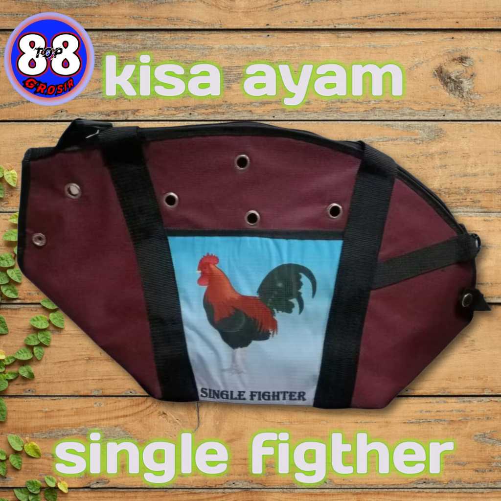 88TOP TAS KISO AYAM JAGO KOPRAL TAS AYAM ADUAN KISA WADAH AYAM SELEMPANG JINJING BAWA HEWAN BEBEK