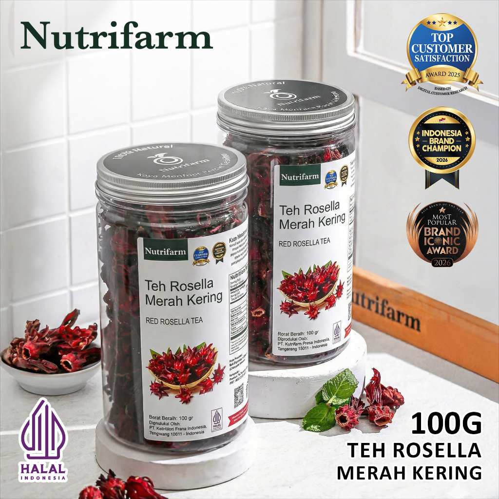 Nutrifarm Teh Bunga Rosella 100g