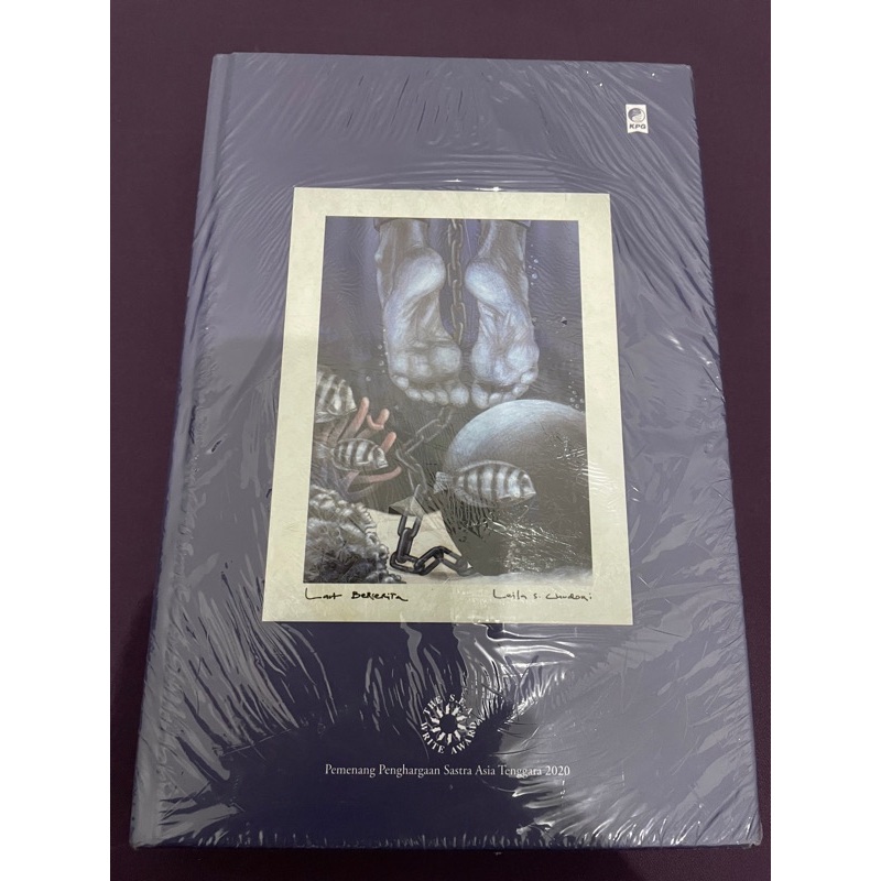 Novel Laut Bercerita oleh Leila S. Chudori hard cover