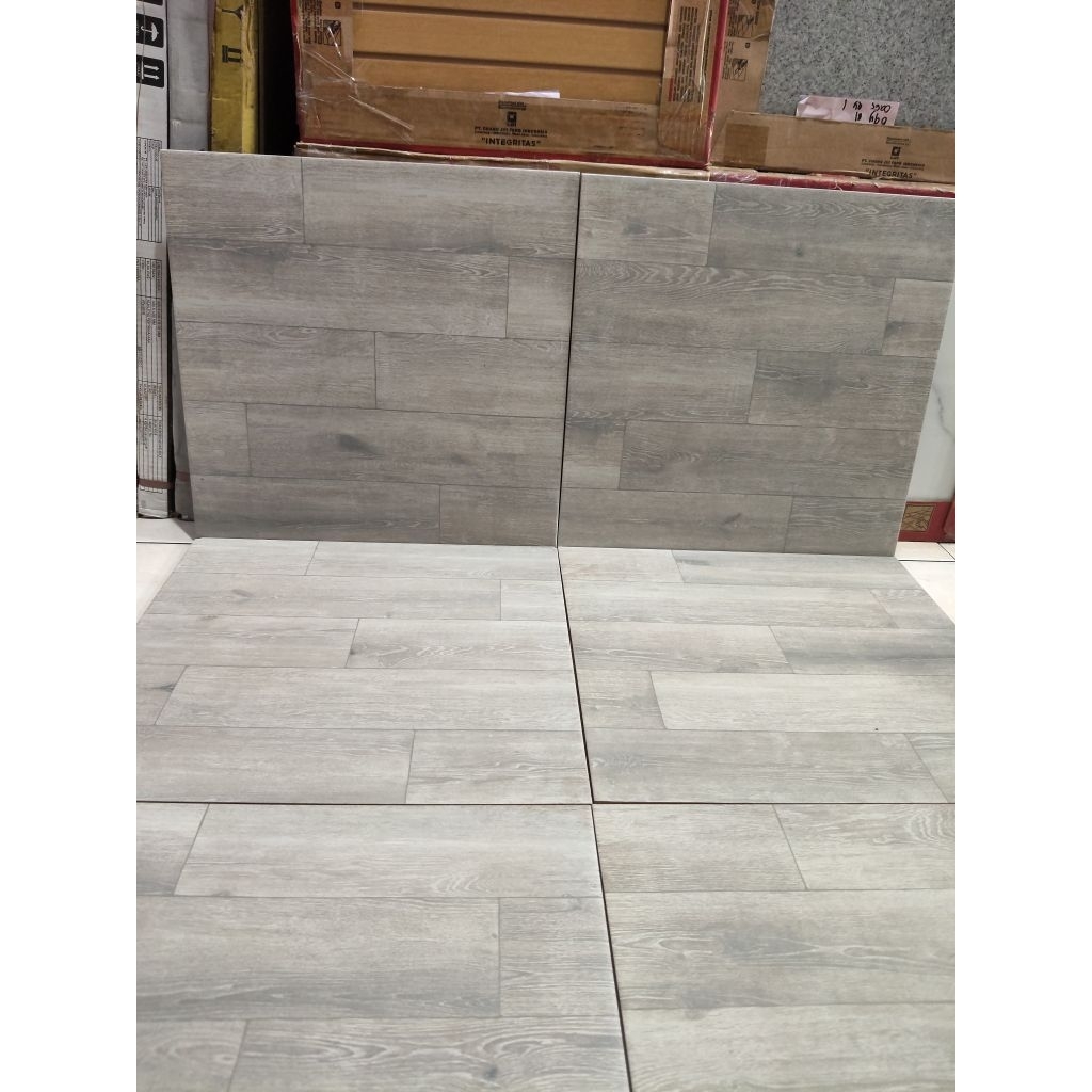 keramik asia Alaska grey 40x40 kw 1 motif kayu kesat