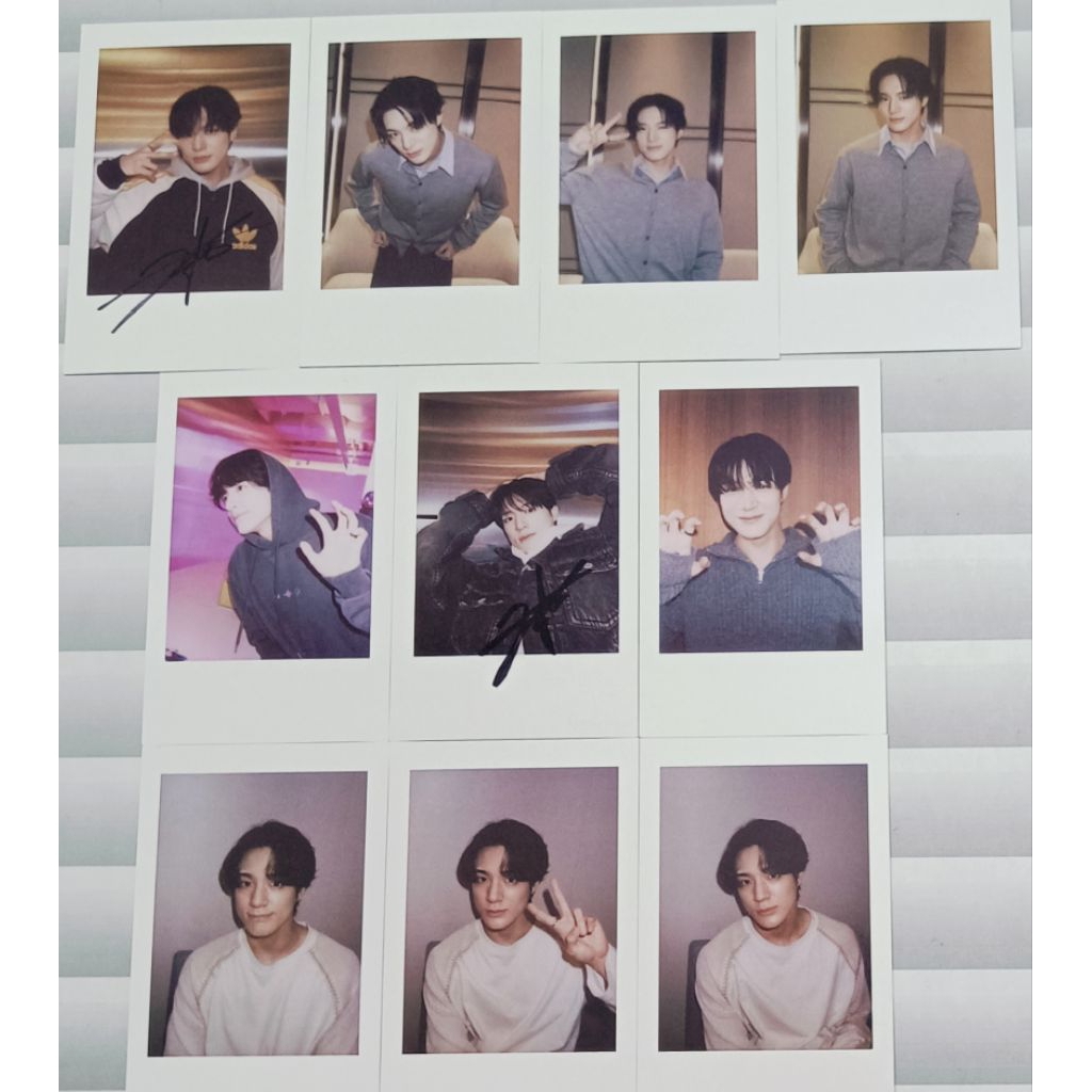 Ready stok polaroid official NCT Dream Jeno Dreamscape