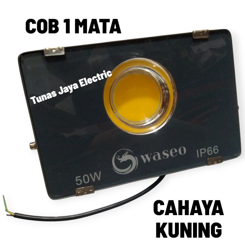 Lampu Sorot LED COB 50 Watt WASEO (1 Mata)